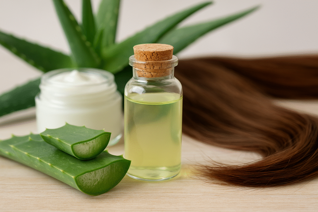 Aloe Vera Haarwachstum